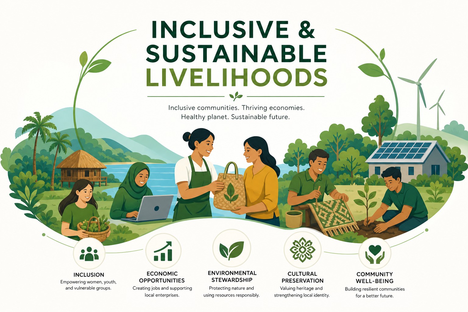 INCLUSIVE AND SUSTAINABLE LIVELIHOODS